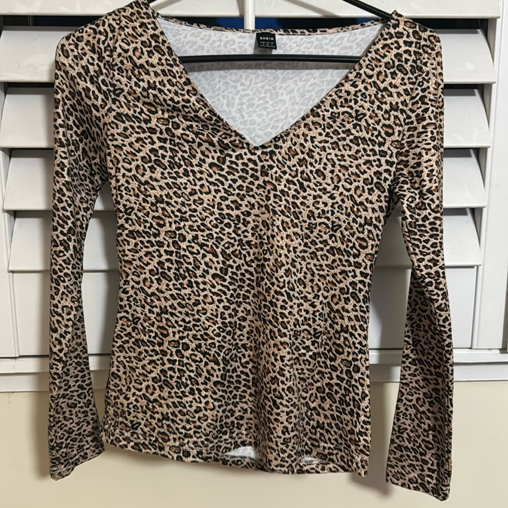 Cheetah Print Shirt